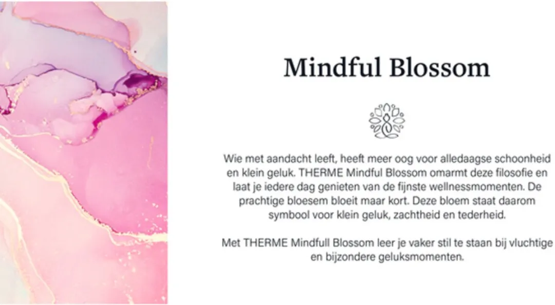 Therme Mindful Blossom Massageolie 125ml - 6 Stuks