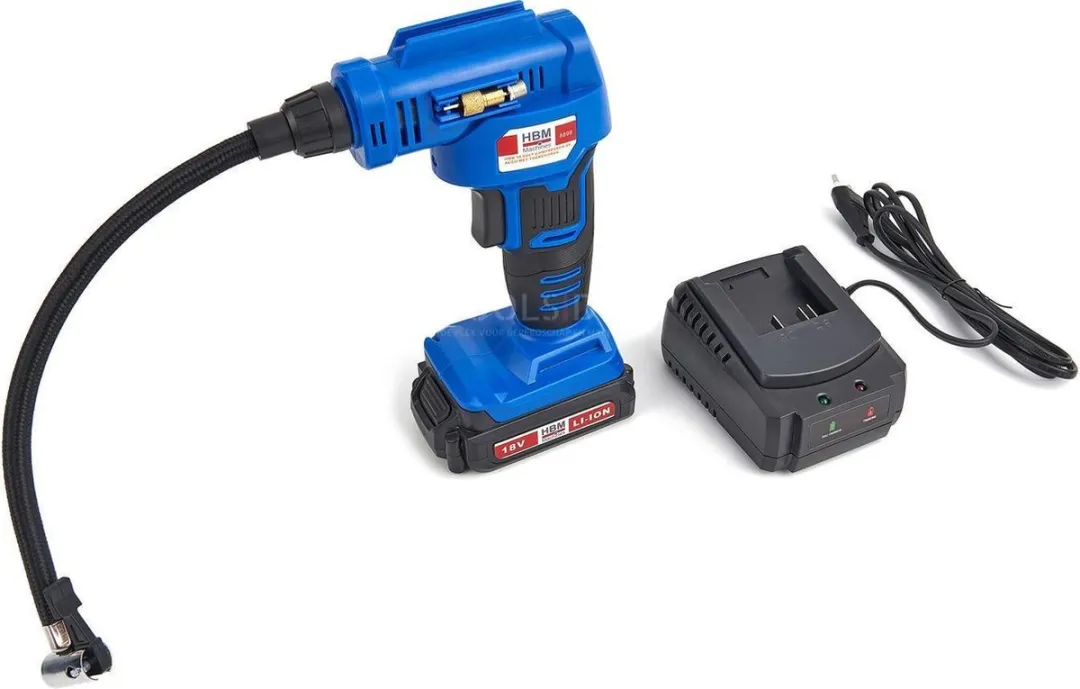 HBM 18V Compressor Accu - 1300mAh - met Koffer