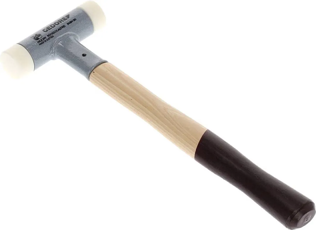 Gedore E 248 H Terugslagvrije Nylon Hamer 30mm - 470 gram