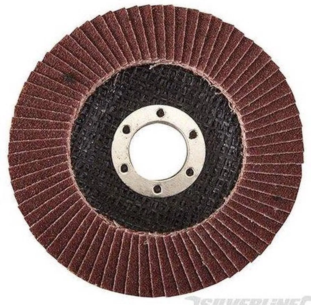Silverline Lamellenschijf Aluminiumoxide Ø115mm - Korrel 60 - afbeelding 6 van 6
