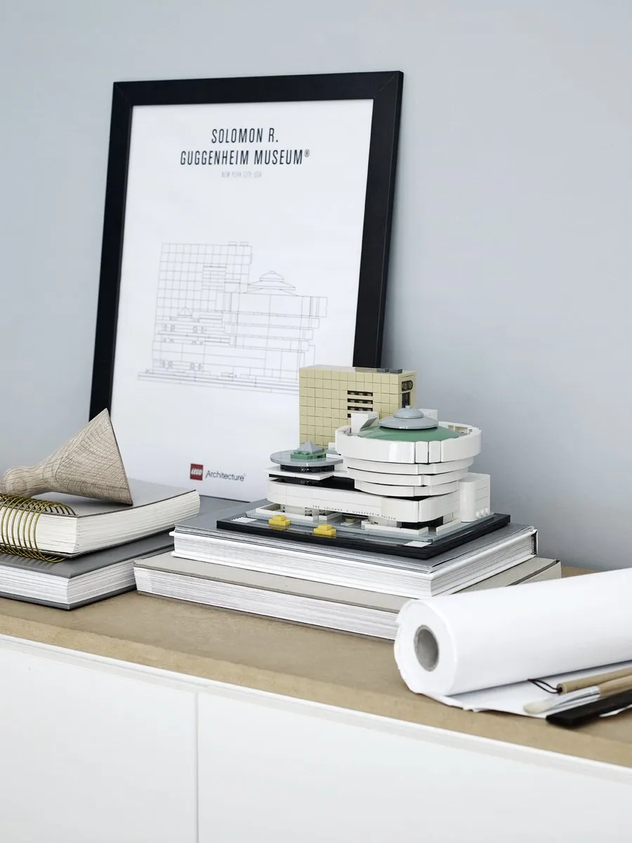 LEGO Architecture Solomon R. Guggenheim Museum 21035 - 744 Stukken - Multikleur