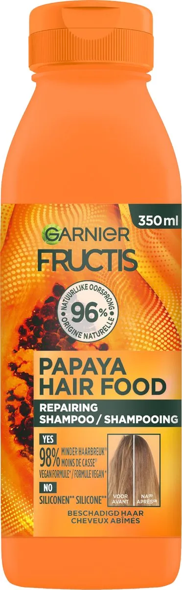 Garnier Fructis Hair Food Papaya Shampoo 350ml