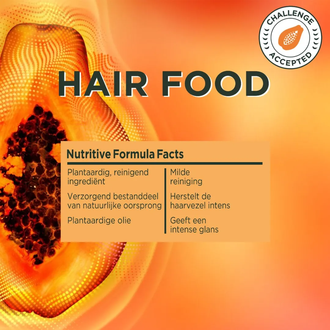 Garnier Fructis Hair Food Papaya Shampoo 350ml