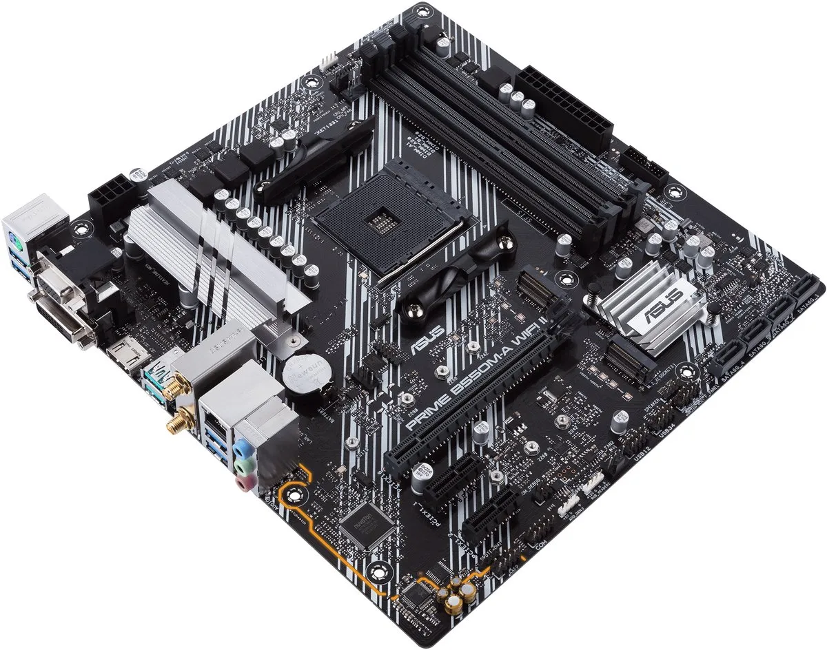 ASUS PRIME B550M-A WIFI II Moederbord - AM4