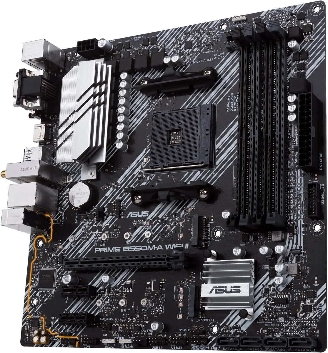 ASUS PRIME B550M-A WIFI II Moederbord - AM4