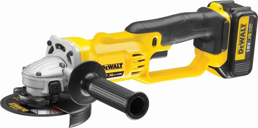DeWalt DCG412M2 Accu-haakse slijper - 125mm - 2x 4Ah accu's - afbeelding 4 van 6