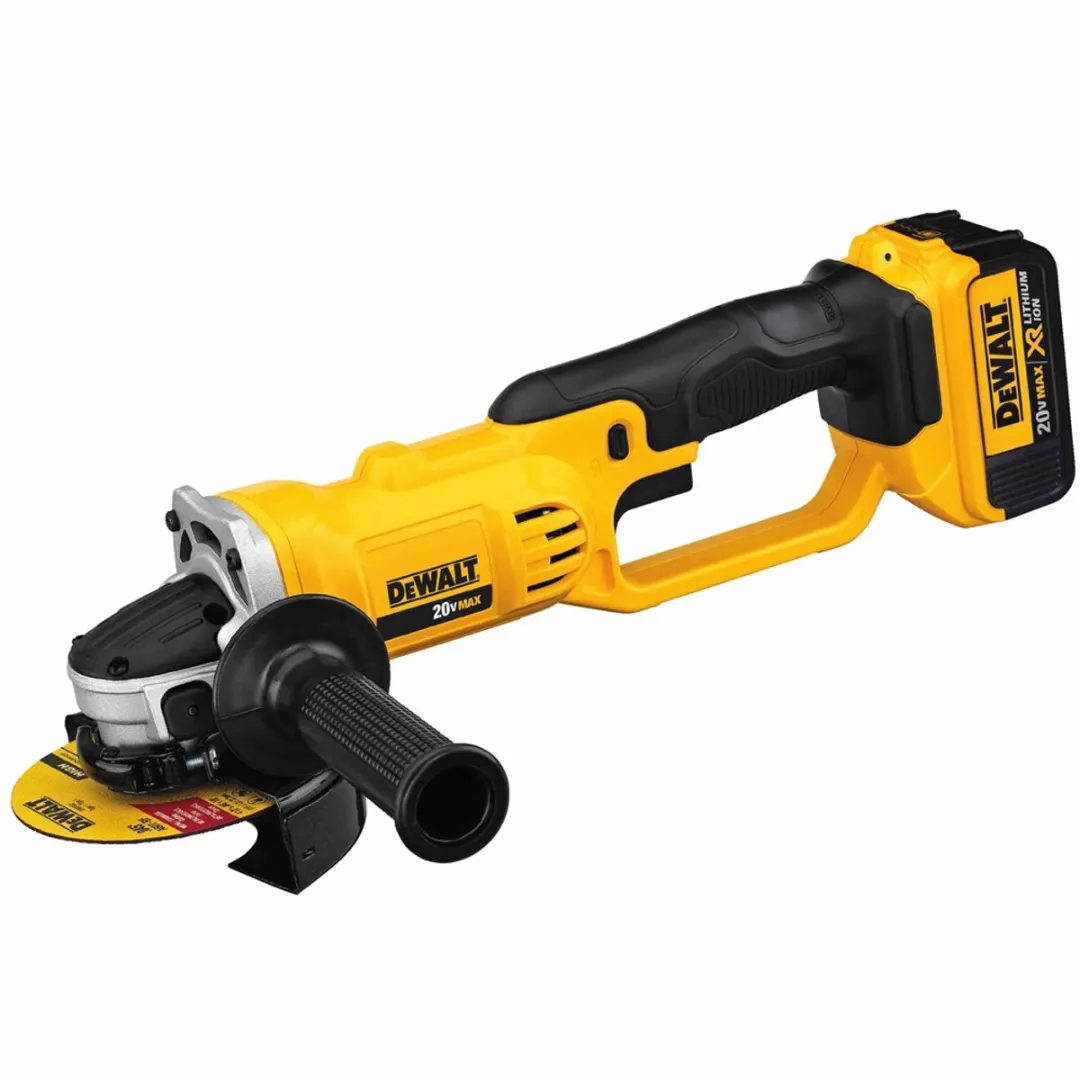 DeWalt DCG412M2 Accu-haakse slijper - 125mm - 2x 4Ah accu's - afbeelding 2 van 6
