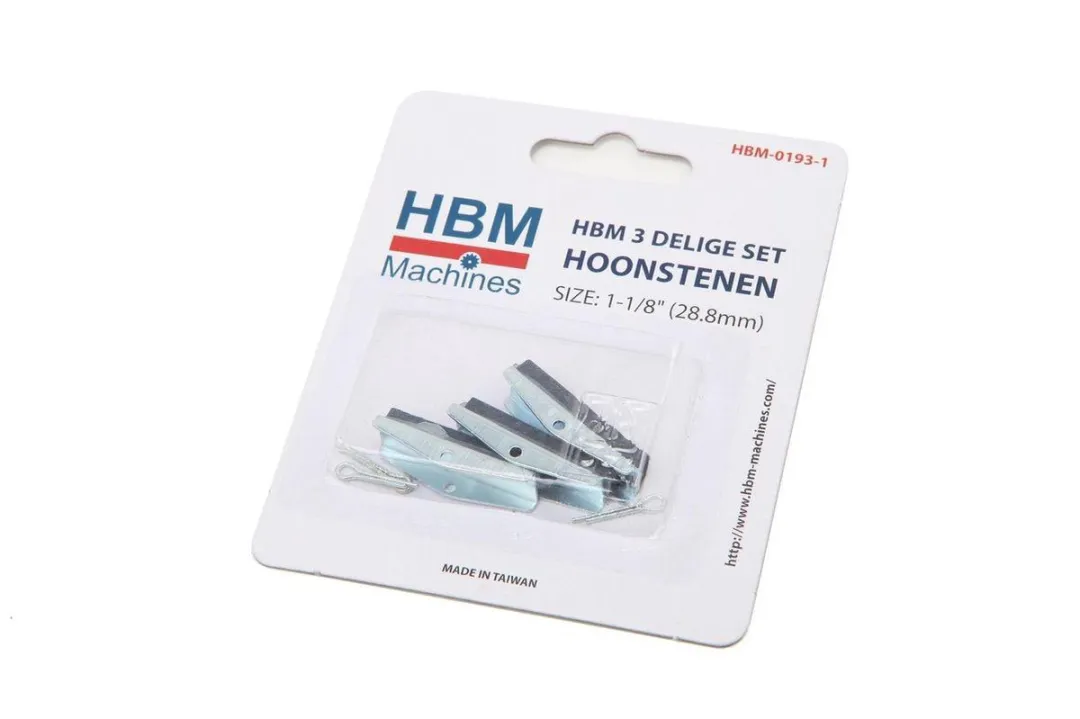 HBM 3-delige Set Hoonstenen 28.8mm