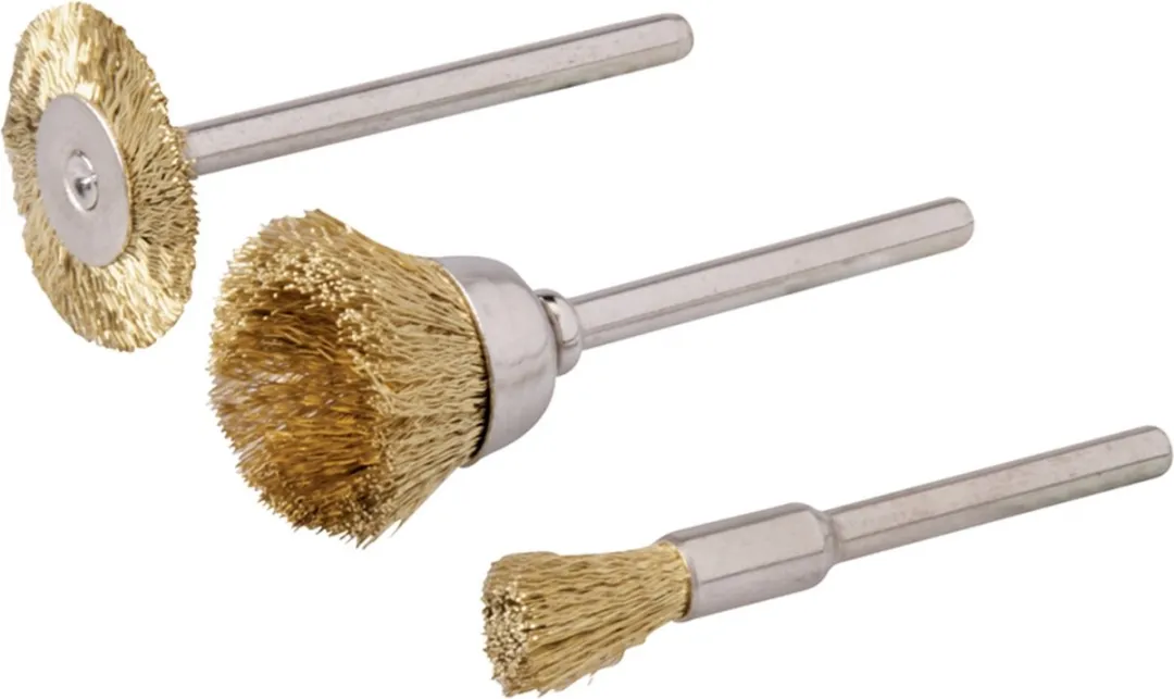 Silverline Draadborstelset 3-delig 5/15/20mm