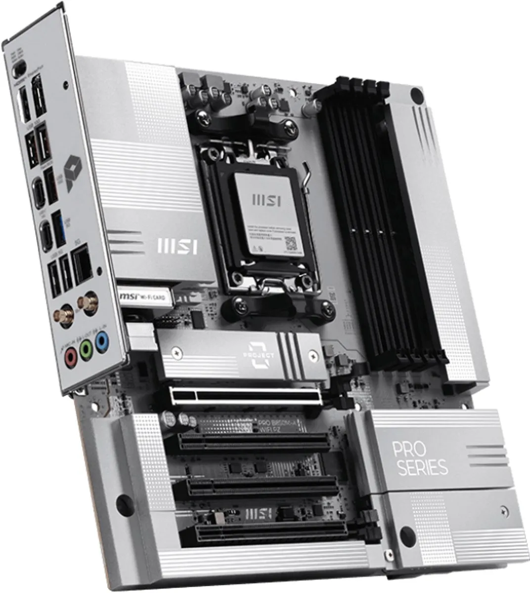 MSI PRO B850M-A WIFI PZ AM5 Micro-ATX Moederbord