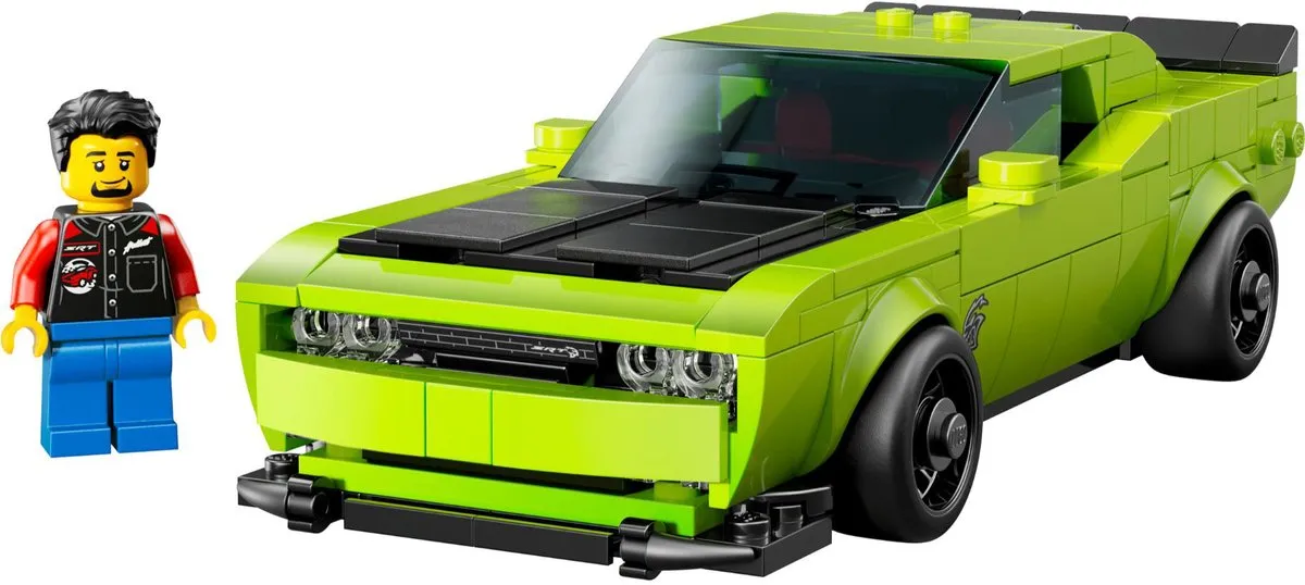 LEGO Speed Champions Dodge Challenger SRT Hellcat 77237 - 390 Stukken - Multicolor - afbeelding 6 van 6