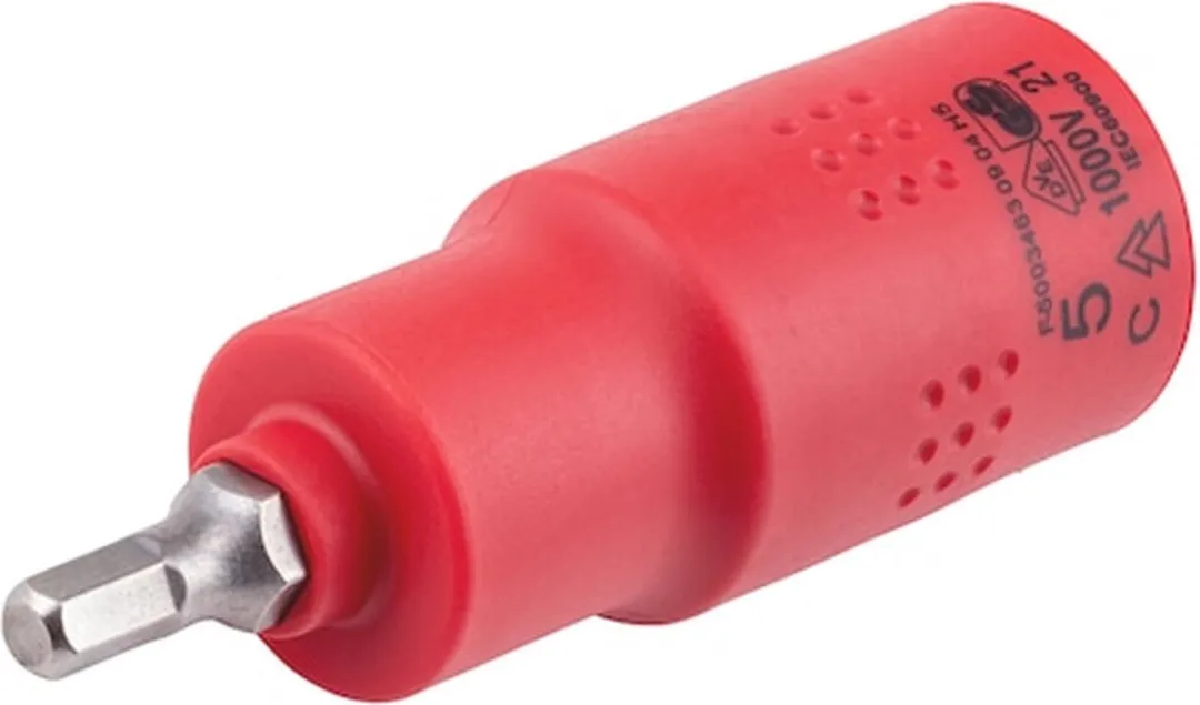 Würth VDE Geïsoleerde Dopsleutel 1/2" 5mm