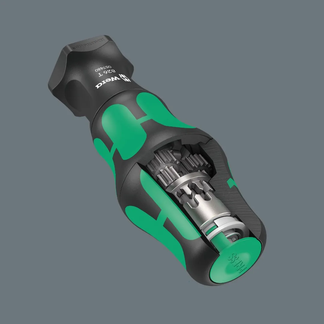 Wera Kraftform Turbo Rapidaptor Handbithouder 1/4" - Groen