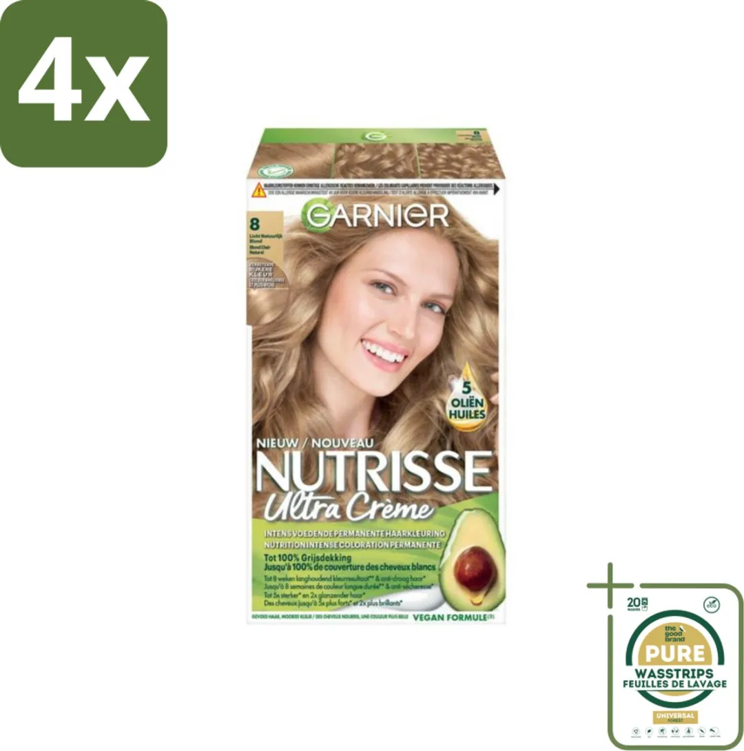 Garnier Nutrisse Ultra Crème Haarkleuring Lichtblond
