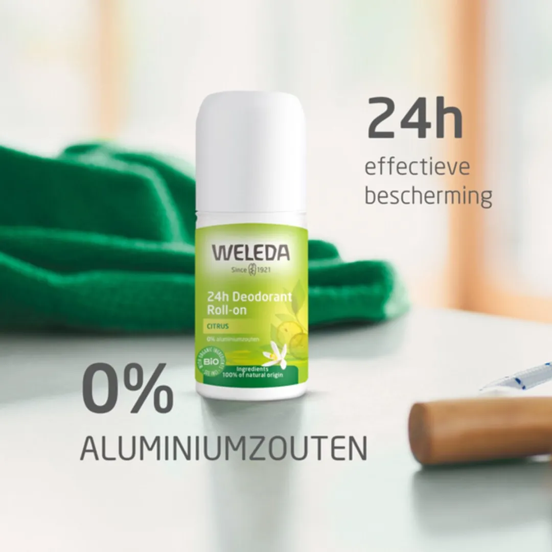 Weleda Citrus 24h Roll-On Deodorant 50ml - afbeelding 6 van 6