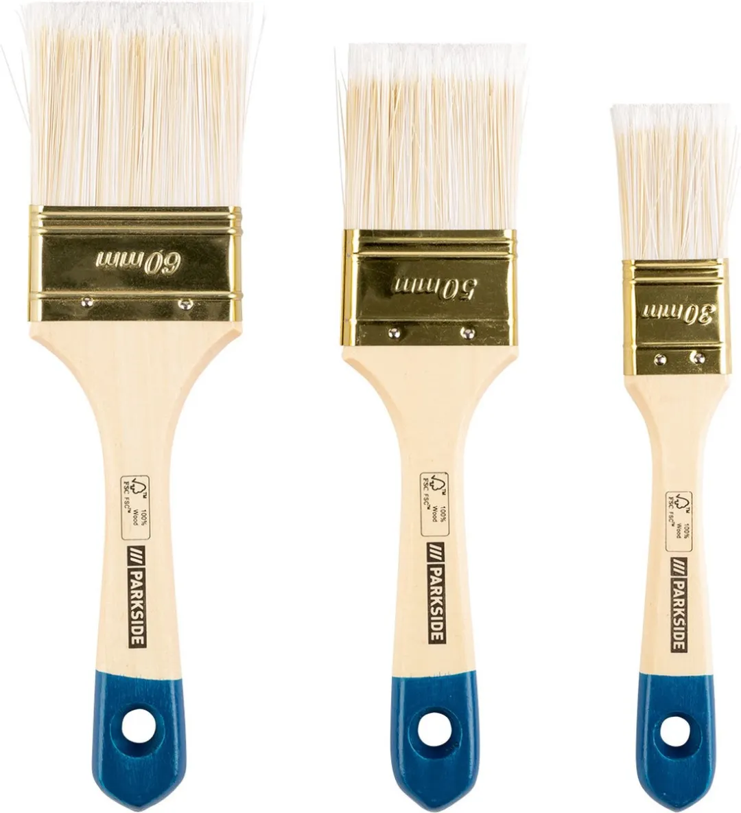 PARKSIDE Acryl Kwastenset 3-delig