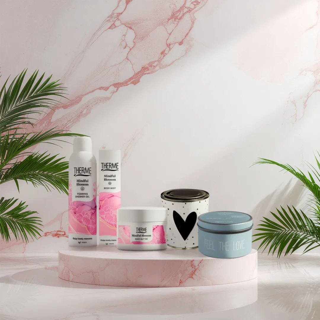 Therme Mindful Blossom Cadeauset - 5 Stuks - afbeelding 2 van 2