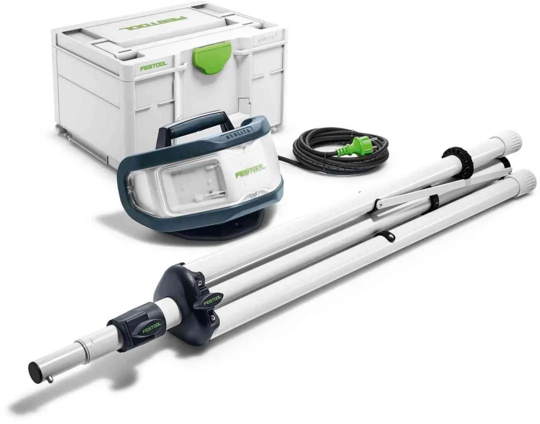 Festool DUO-Set SYSLITE Bouwstraler 112W - Blauw/ Groen