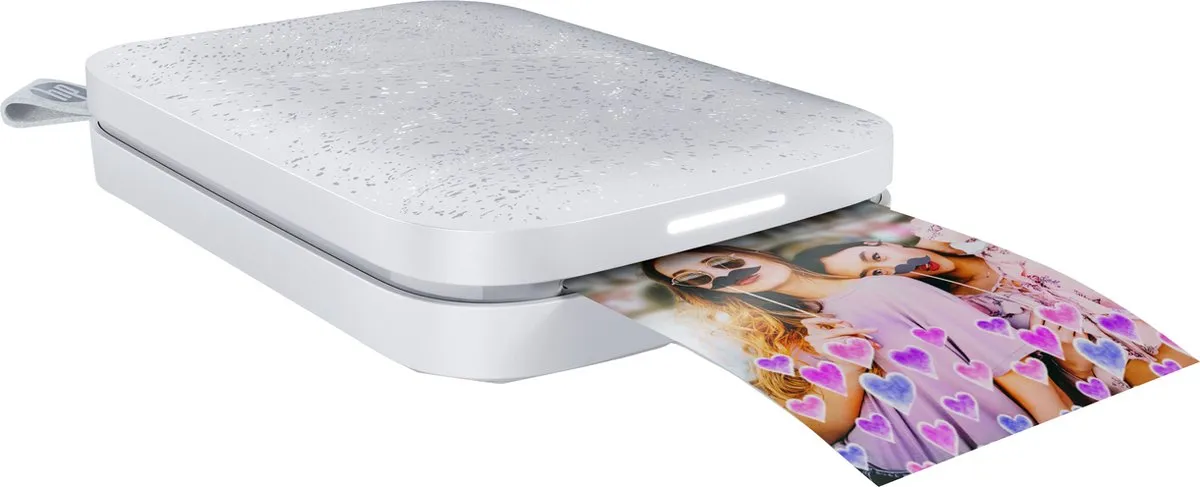 HP Sprocket New Edition Fotoprinter - Luna Pearl - Wit