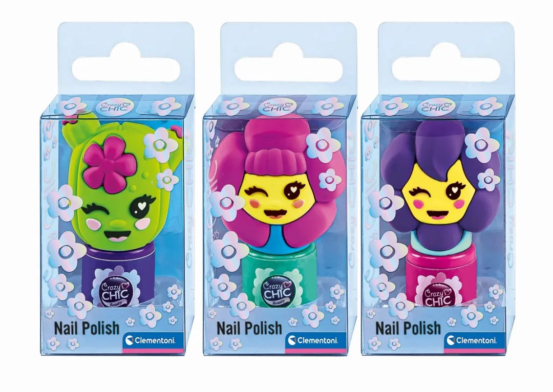 Clementoni Crazy Chic Lovely Nagellak Flower Power - 9ml - afbeelding 6 van 6