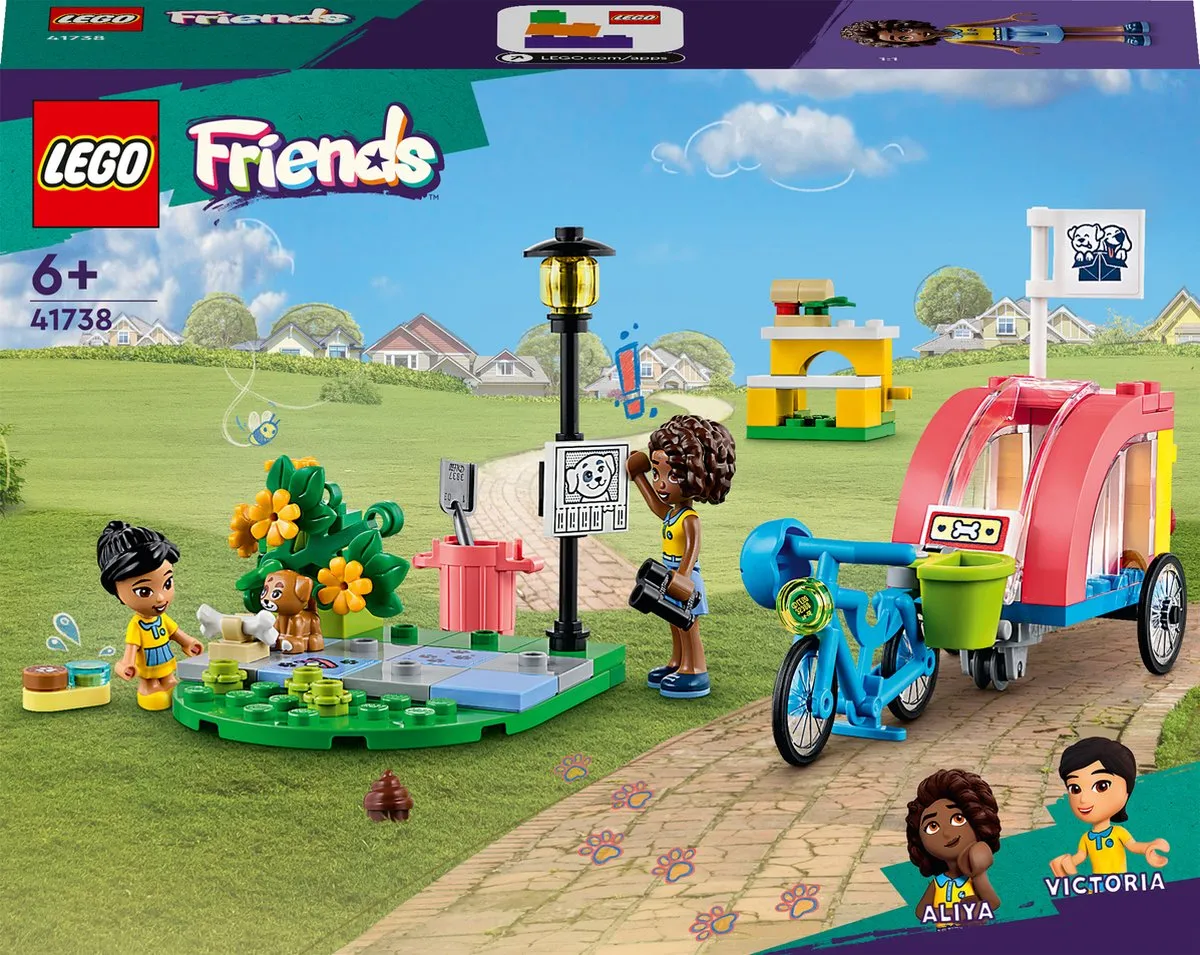 LEGO Friends Hondenreddingsfiets 41738