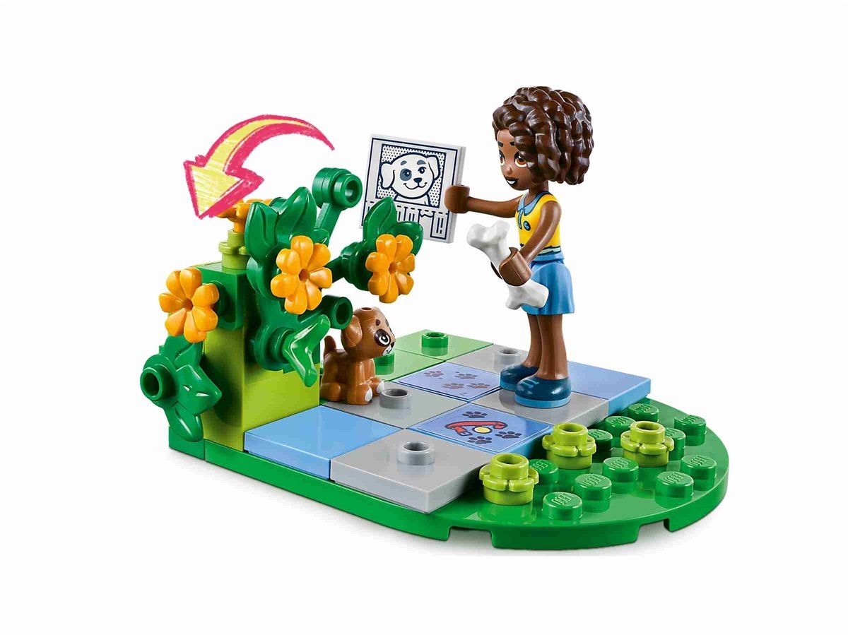 LEGO Friends Honden reddingsfiets Speelgoed met Puppy en Minipoppetjes - 41738