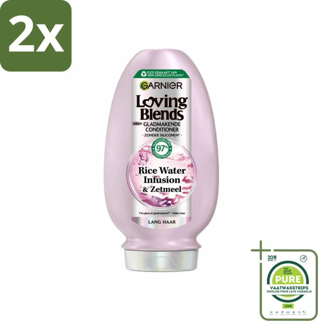 Garnier Loving Blends Rice Water Conditioner 500ml