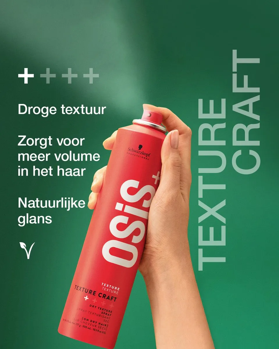 Schwarzkopf OSiS+ Texture Craft Spray 300ml - Rood