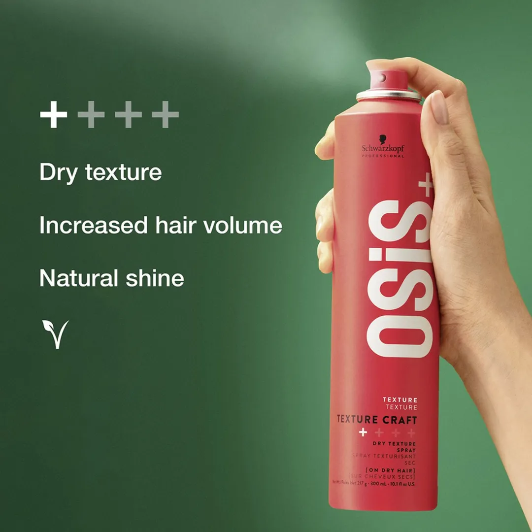Schwarzkopf OSiS+ Texture Craft Spray 300ml - Rood