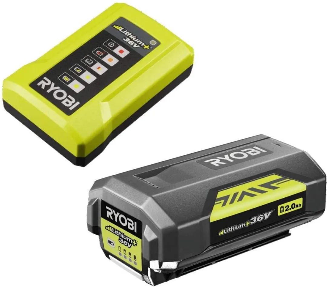 Ryobi RY36BC17A-120 Accustartset 36V - 2,0 Ah - 1x accu + lader - afbeelding 2 van 3