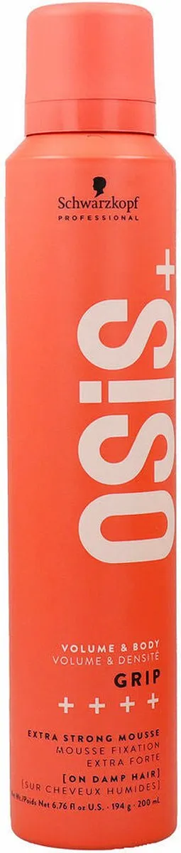 Schwarzkopf OSiS+ Volume & Body Grip Mousse 200ml