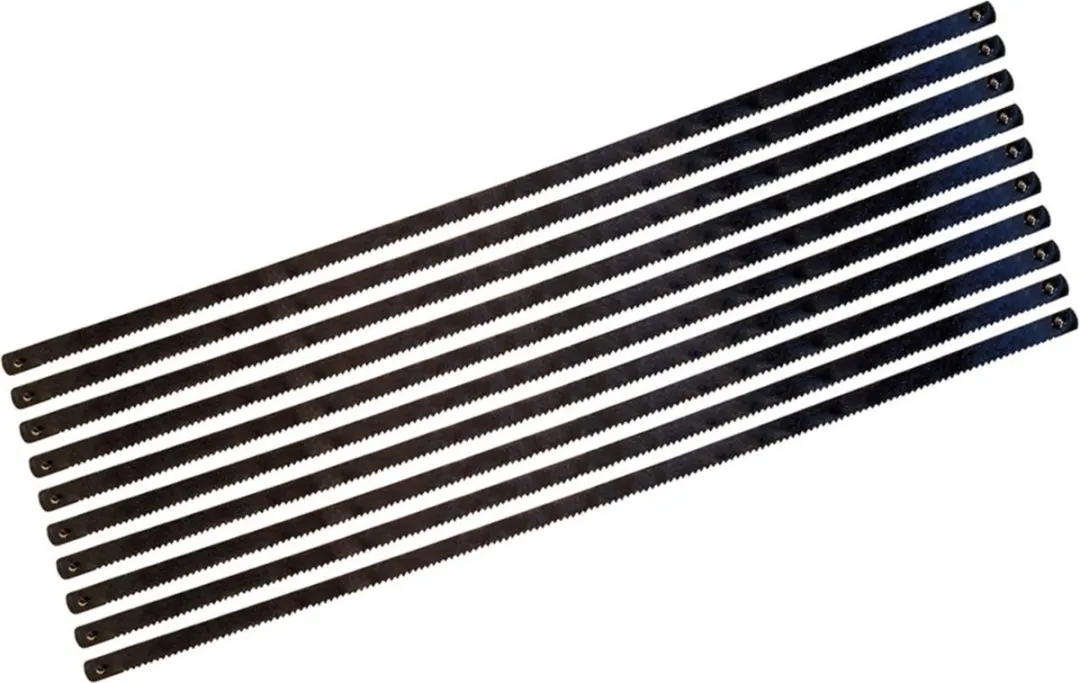 Silverline Figuurzaagbladen - 170 mm - 14 TPI - 10 stuks - Extreem dun en fijn