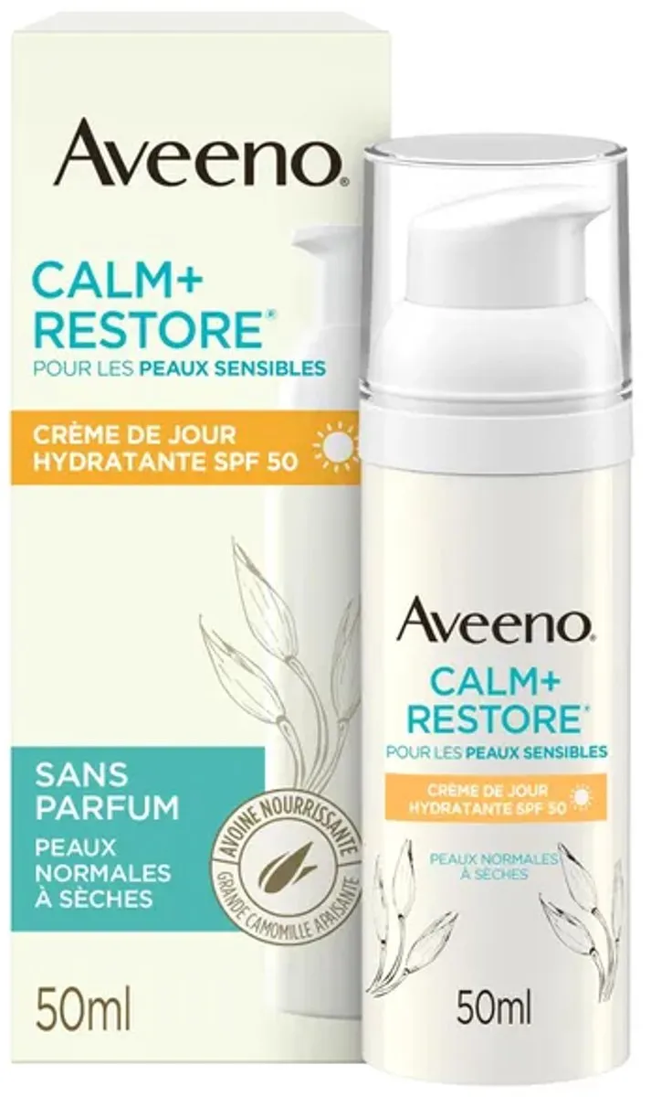 Aveeno Calm+Restore Hydraterende Lotion SPF50 50ml