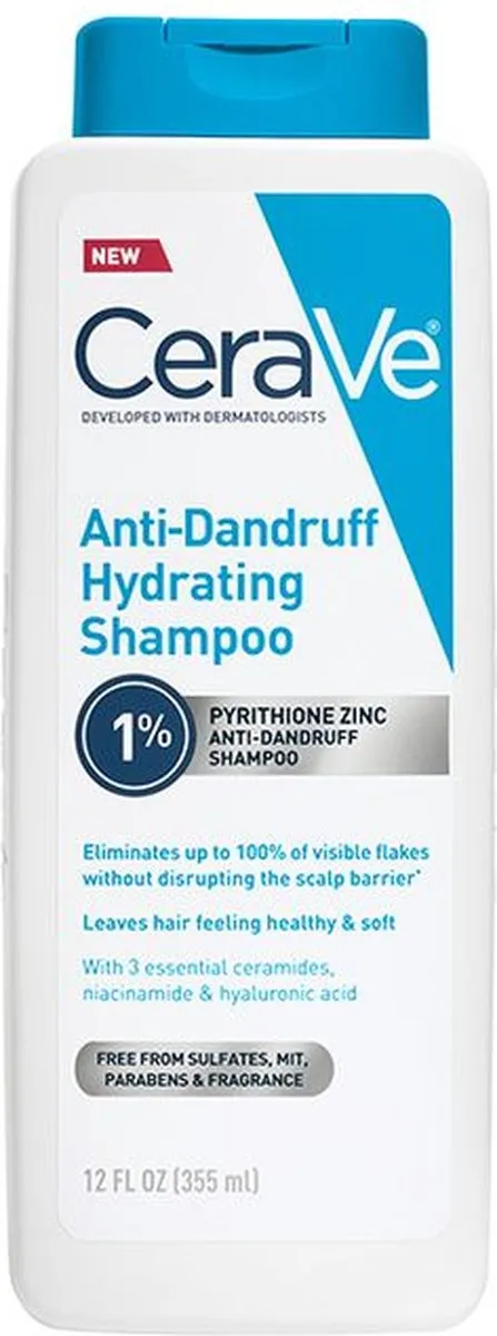 CeraVe Anti-Dandruff Hydraterende Shampoo 355ml
