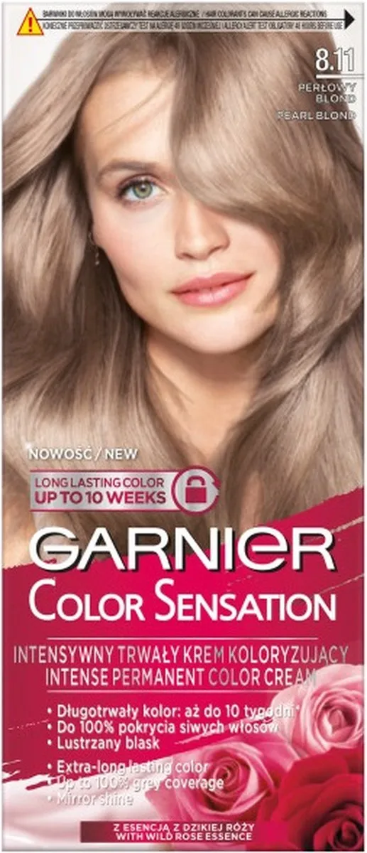 Garnier Color Sensation Pearl Blonde 8.11 Haarkleuringscrème 1ml