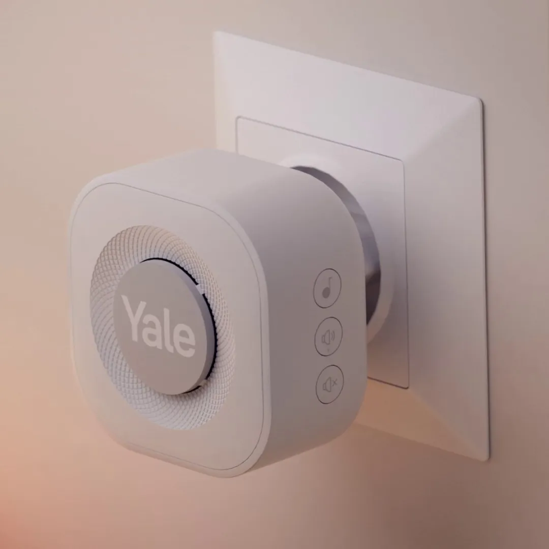 Yale Video Deurbel 6150533655636 - Zwart/Zilver