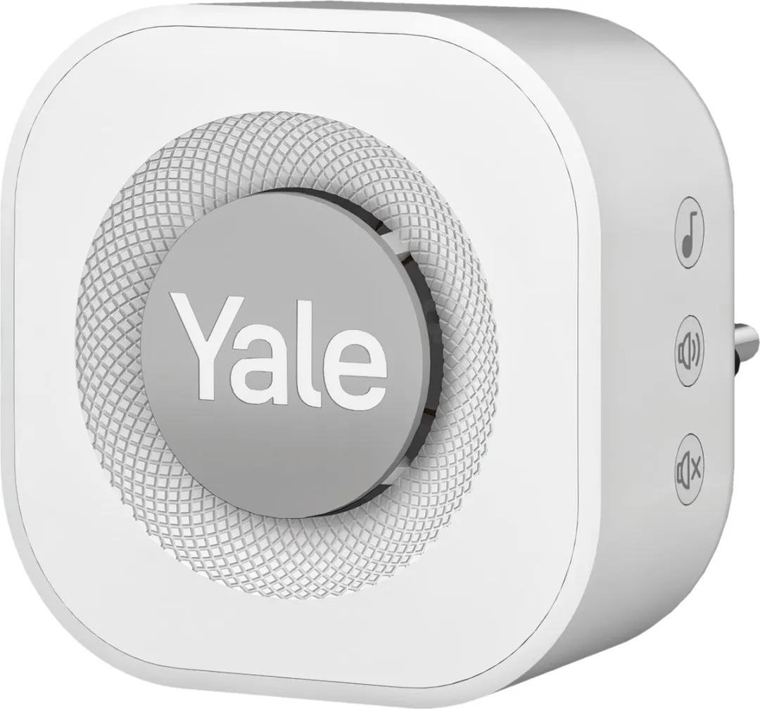 Yale Video Deurbel 6150533655636 - Zwart/Zilver