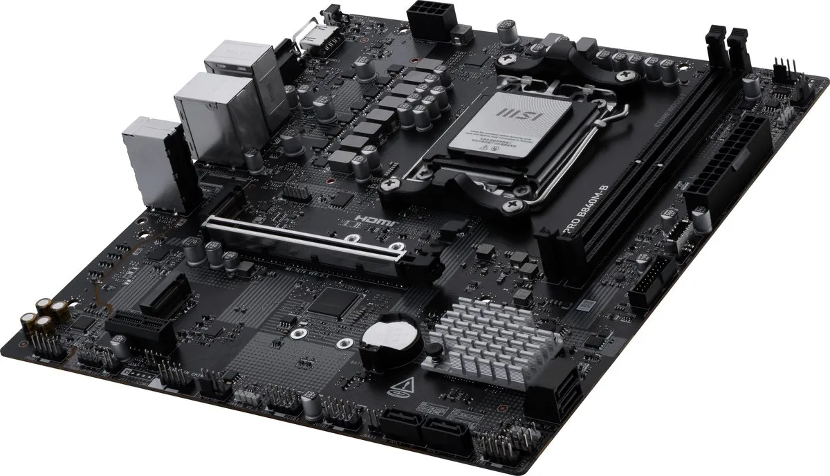 MSI PRO B840M-B AM5 Micro-ATX Moederbord - afbeelding 6 van 6