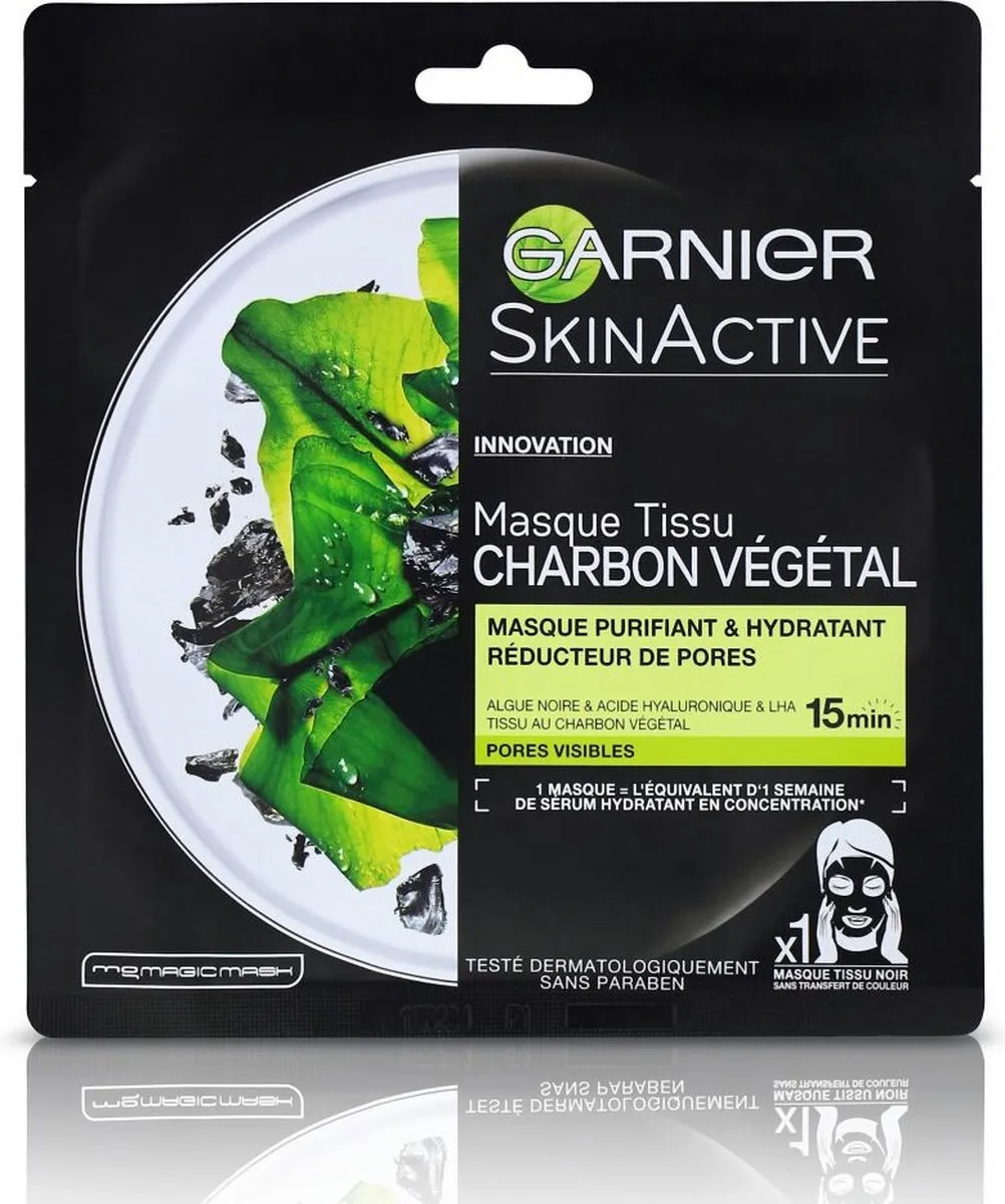 Garnier SkinActive Gezichtsmasker Pure Charcoal