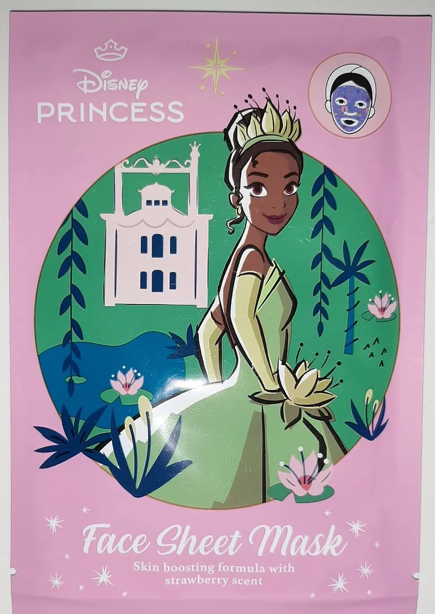 Disney Princess Tiana Aardbei Gezichtsmasker 20ml