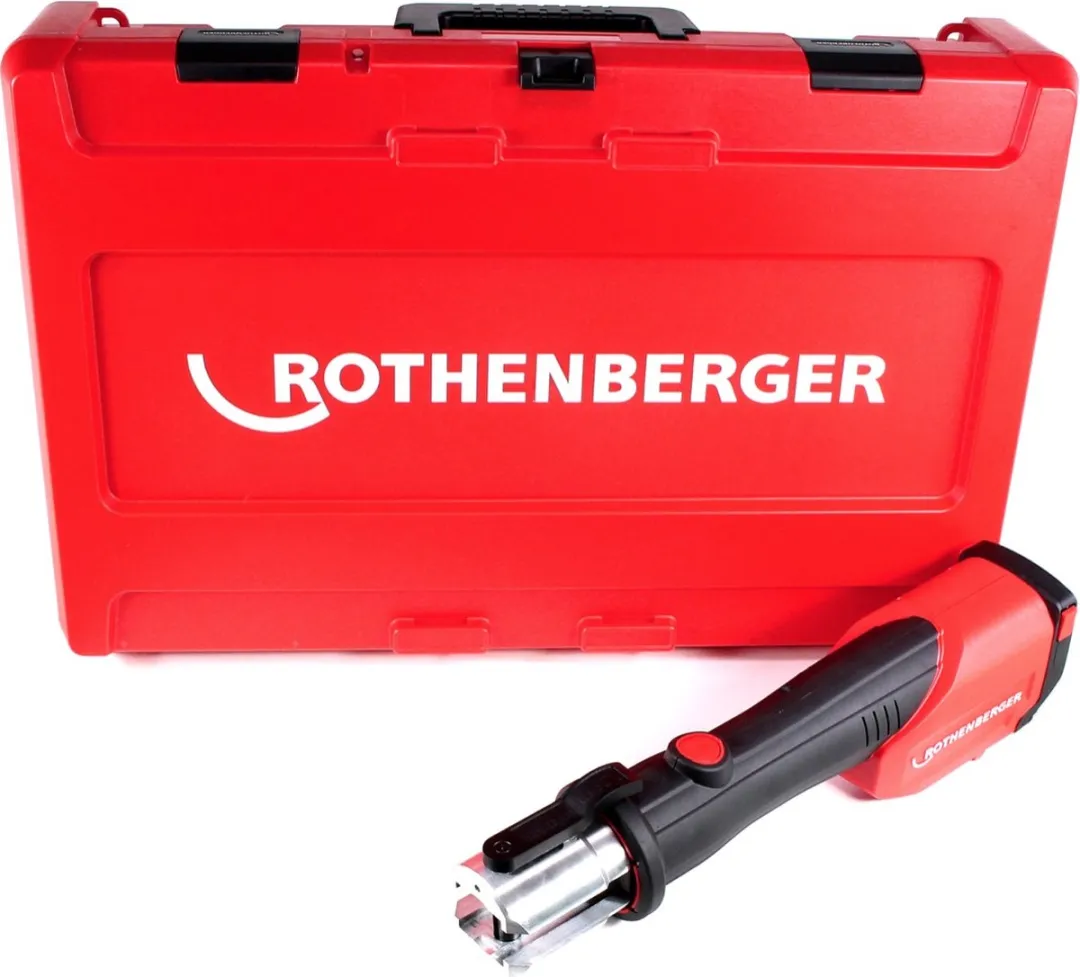 Rothenberger ROMAX 4000 CAS Accu-Persmachine 18V 34kN - Rood/Zwart/Zilver - afbeelding 5 van 6