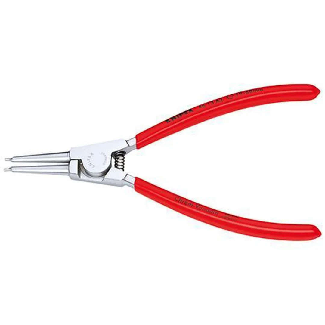 Knipex 46 13 A0 Borgveertang Buitenring 3-10mm - Rood/Zilver