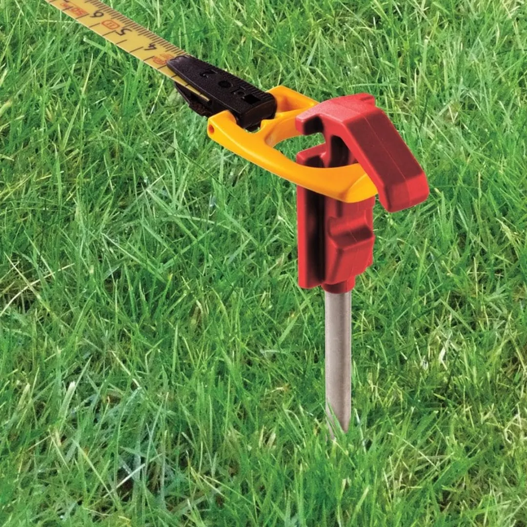 Hultafors Landmeter SY 50 Staal 50m HU353501 - Rood/Zwart/Gel