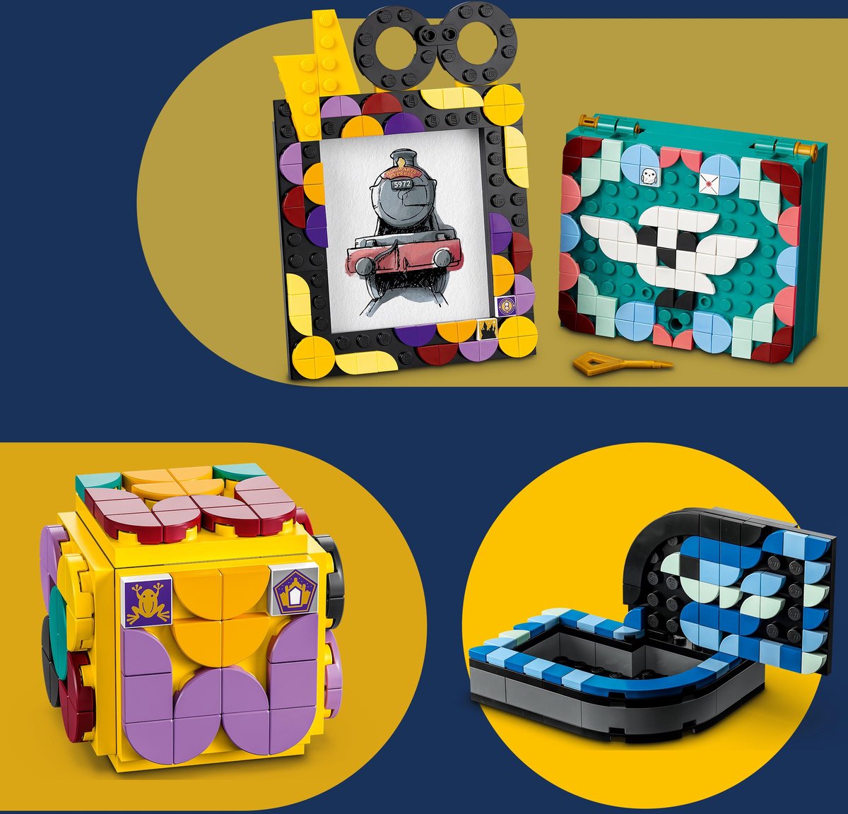 LEGO DOTS Harry Potter Zweinstein Bureaukit Knutselset - 41811