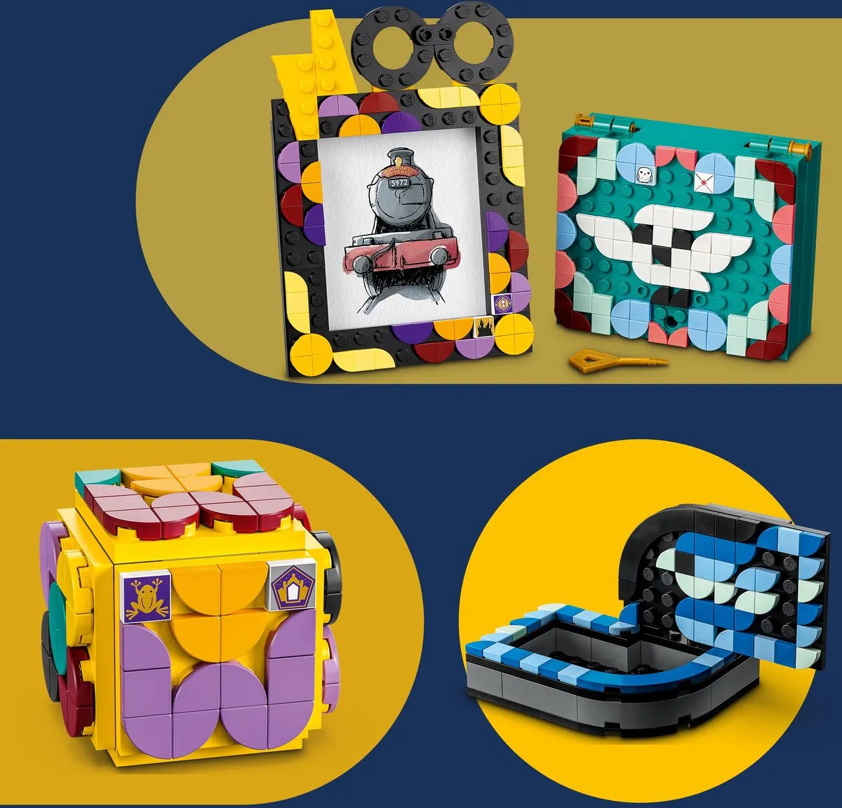 LEGO DOTS Harry Potter Zweinstein Bureaukit 41811 - Meerkleurig