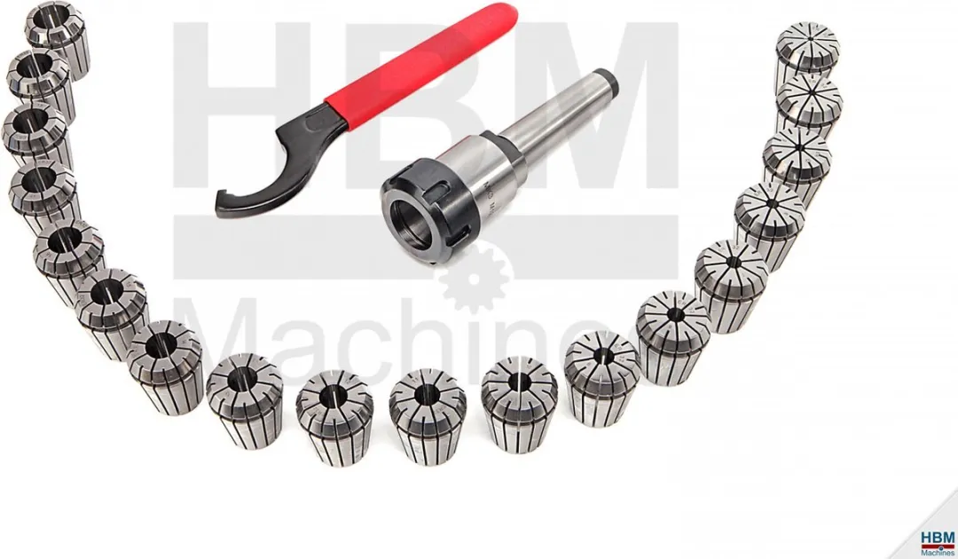 HBM 21-delige ISO 40 ER32 Spantanghouderset