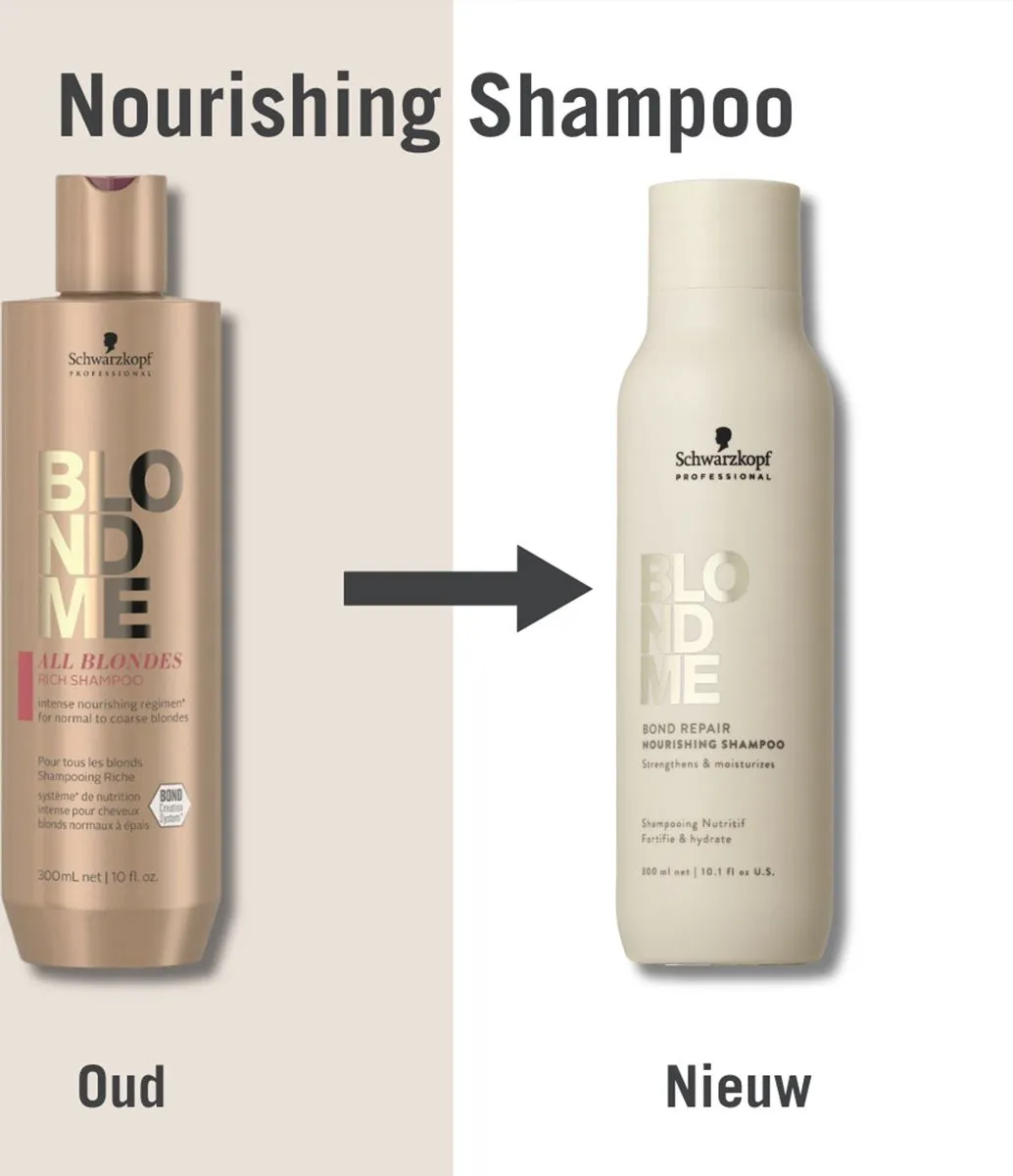 Schwarzkopf BlondMe Bond Repair Shampoo 300ml