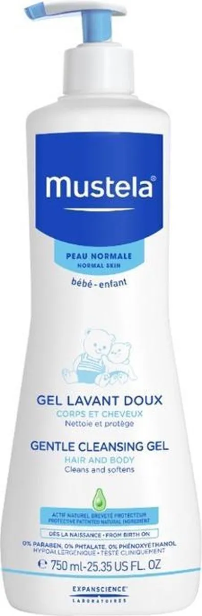 Mustela Bébé Gel Lavant Doux 750ml