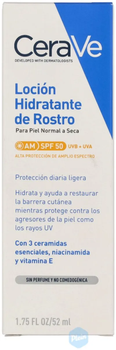 CeraVe Hydraterende Gezichtscrème SPF 50 - 3x52ml