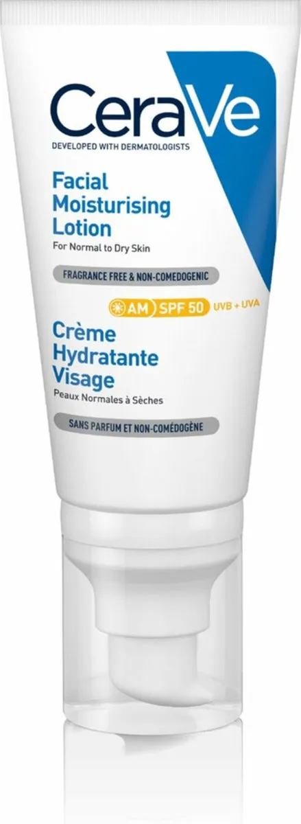 CeraVe Hydraterende Gezichtscrème SPF 50